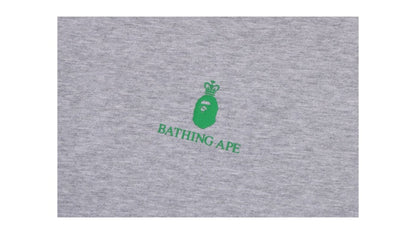 BAPE College Logo Relaxed Fit Tee Gray