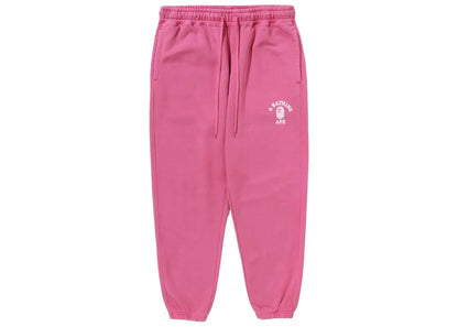BAPE College One Point Overdye Pants Pink