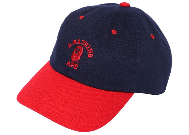 BAPE College Panel Cap (SS22) Navy