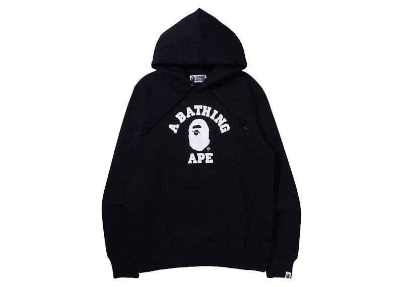BAPE College Pullover Hoodie (FW21) Black