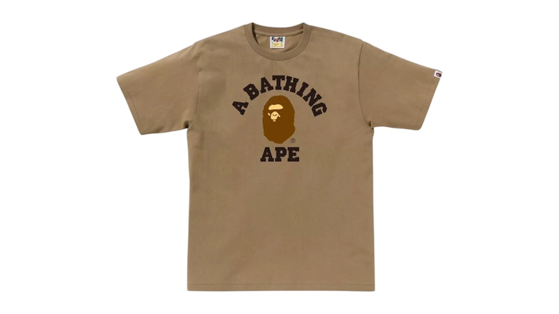 BAPE College (SS25) Tee Beige