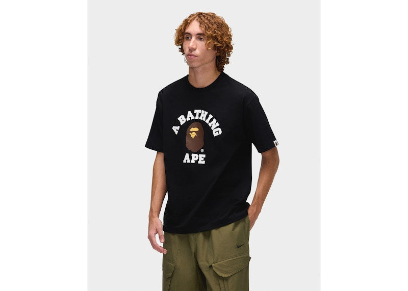 BAPE College Tee Black