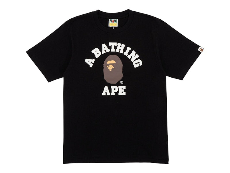 BAPE College Tee Black