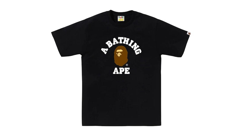 BAPE College Tee (FW25) Black