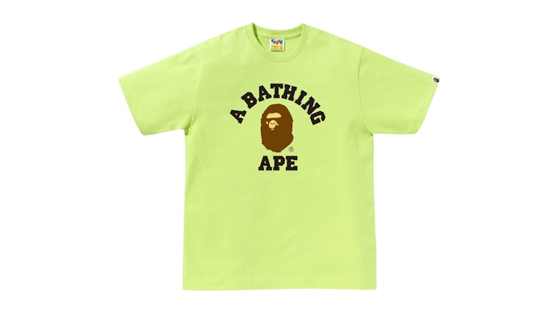 BAPE College Tee Lightgreen
