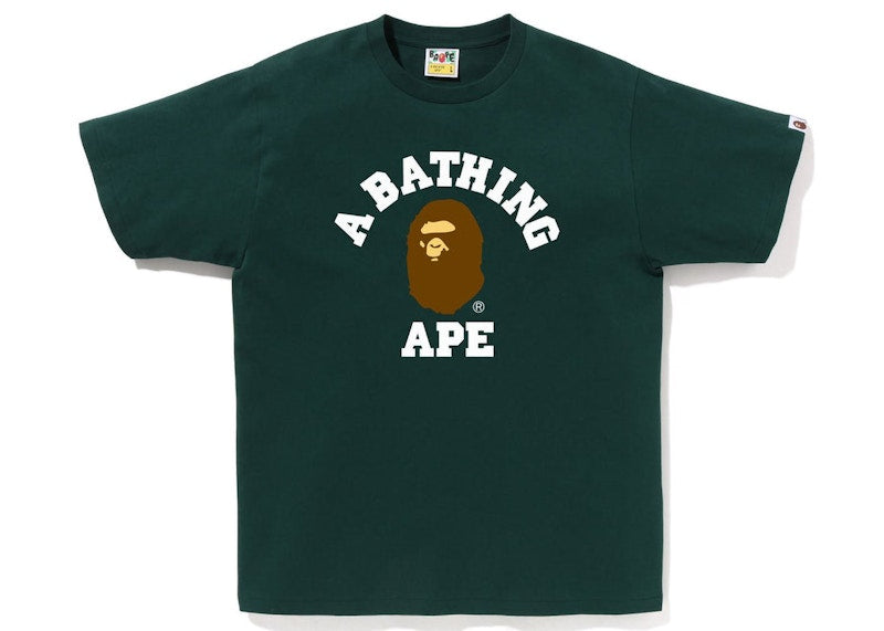 BAPE College Tee (SS23) Green