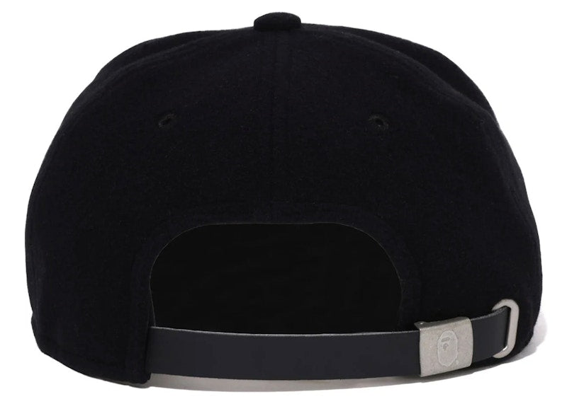 BAPE College Wool Cap Black