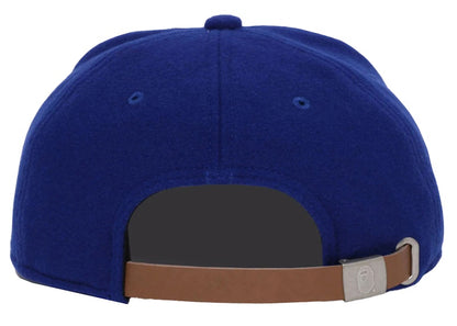 BAPE College Wool Cap Blue