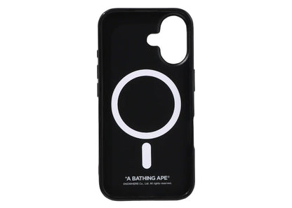 BAPE College iPhone 16 Case Black