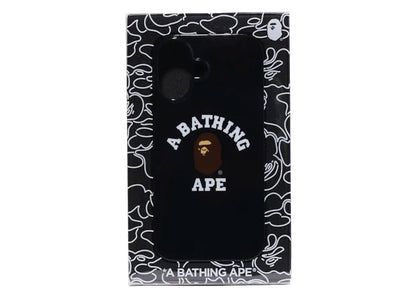 BAPE College iPhone 16 Case Black