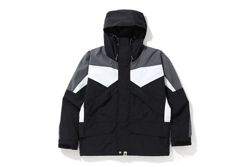 BAPE Color Block Classic Snowboard Jacket Black