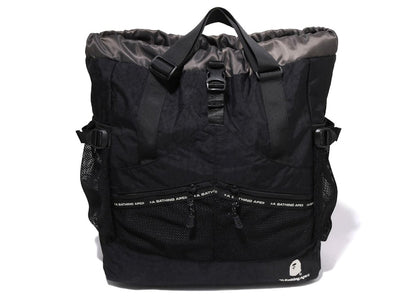 BAPE Color Block Multi Bag Black