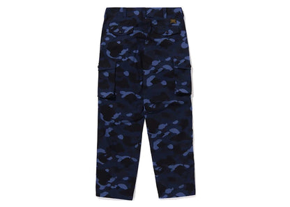 BAPE Color Camo 6 Pocket Pants Navy