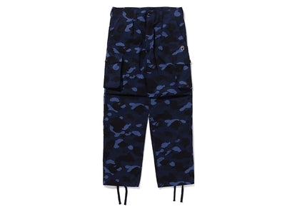 BAPE Color Camo 6 Pocket Pants Navy
