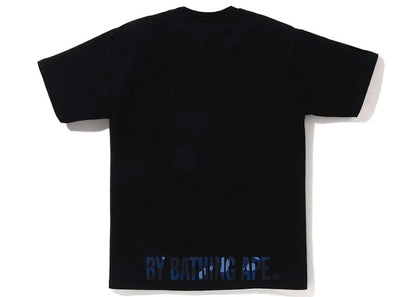BAPE Color Camo Ape Face Tee Black/Navy