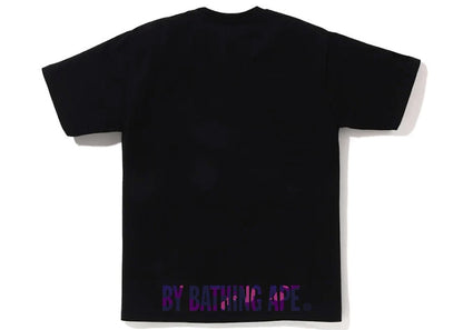 BAPE Color Camo Ape Face Tee Black/Purple