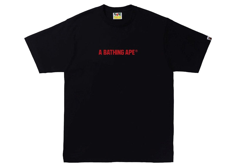BAPE Color Camo BAPE Busy Works Tee Black/Red