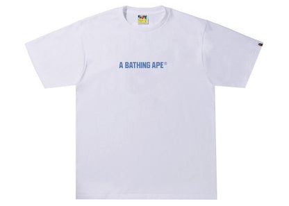 BAPE Color Camo BAPE Busy Works Tee White/Navy