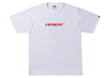 BAPE Color Camo BAPE Busy Works Tee White/Red
