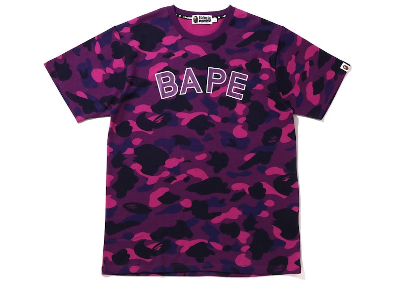 BAPE Color Camo BAPE Tee (FW22) Purple