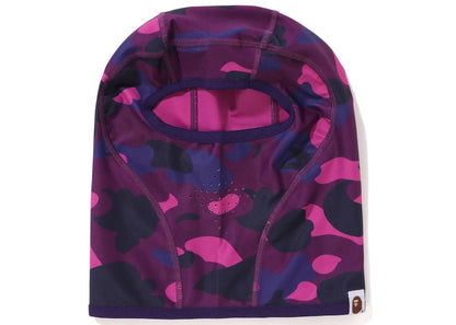 BAPE Color Camo Balaclava Purple
