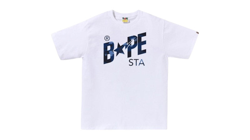 BAPE Color Camo Bape Sta Logo Tee Tee White