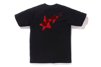 BAPE Color Camo Bapesta Logo T-shirt Black