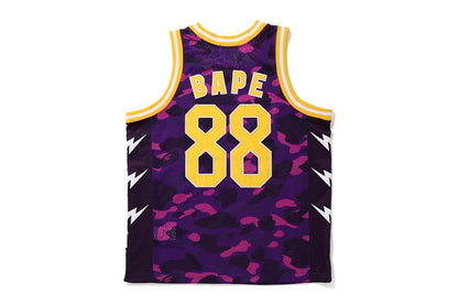 BAPE Color Camo Basketball Tank Top (SS20) Purple