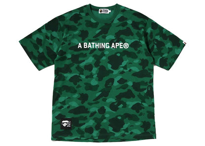 BAPE Color Camo Bathing Ape Relaxed Fit Tee Green