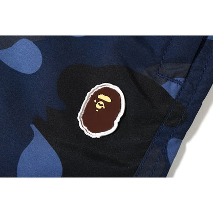 BAPE Color Camo Beach Shorts Navy