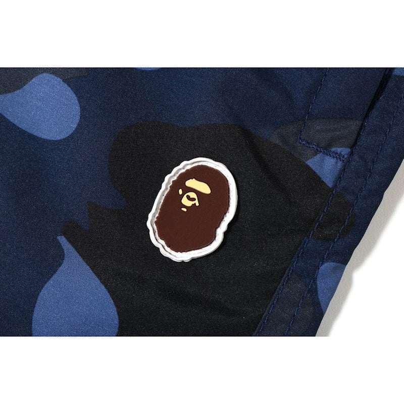 BAPE Color Camo Beach Shorts Navy