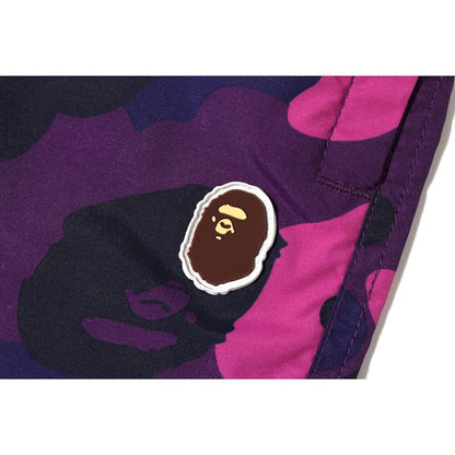 BAPE Color Camo Beach Shorts Purple
