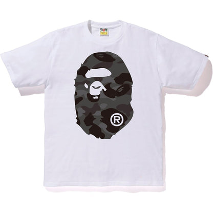 BAPE Color Camo Big Ape Head Tee White/Black
