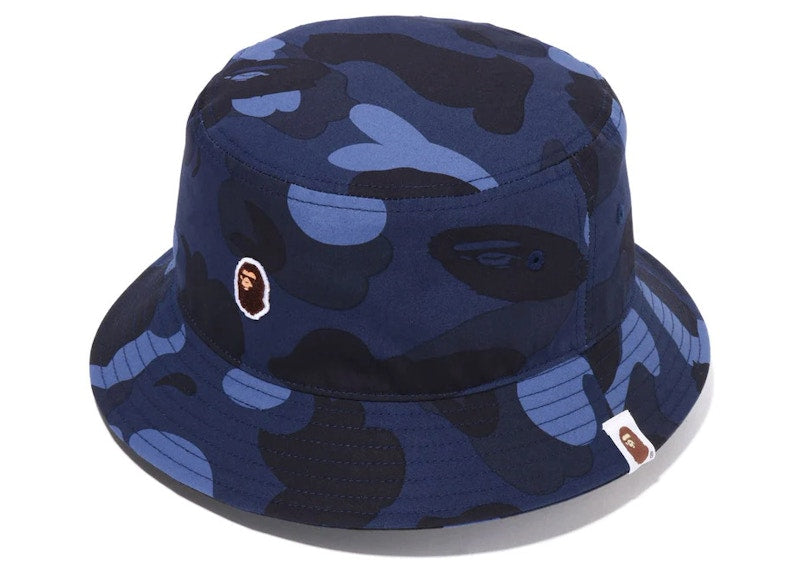 BAPE Color Camo Bucket Hat (FW23) Navy
