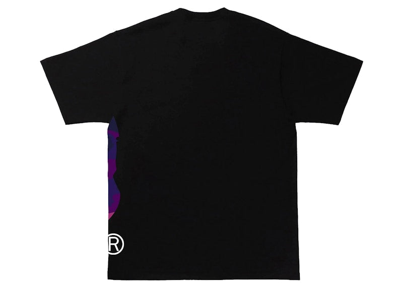 BAPE Color Camo By Bathing Ape Tee Black/Purple