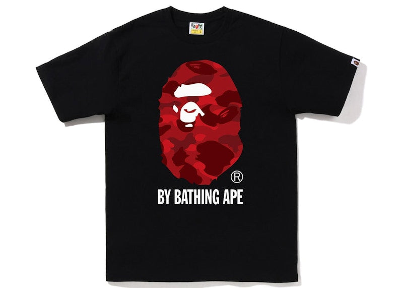 BAPE Color Camo By Bathing Ape Tee (FW22) Black Red