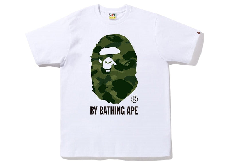 BAPE Color Camo By Bathing Ape Tee (FW22) White Green