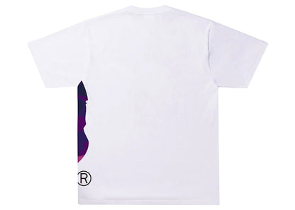 BAPE Color Camo By Bathing Ape Tee White/Purple