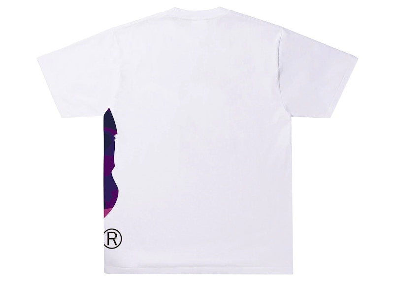 BAPE Color Camo By Bathing Ape Tee White/Purple