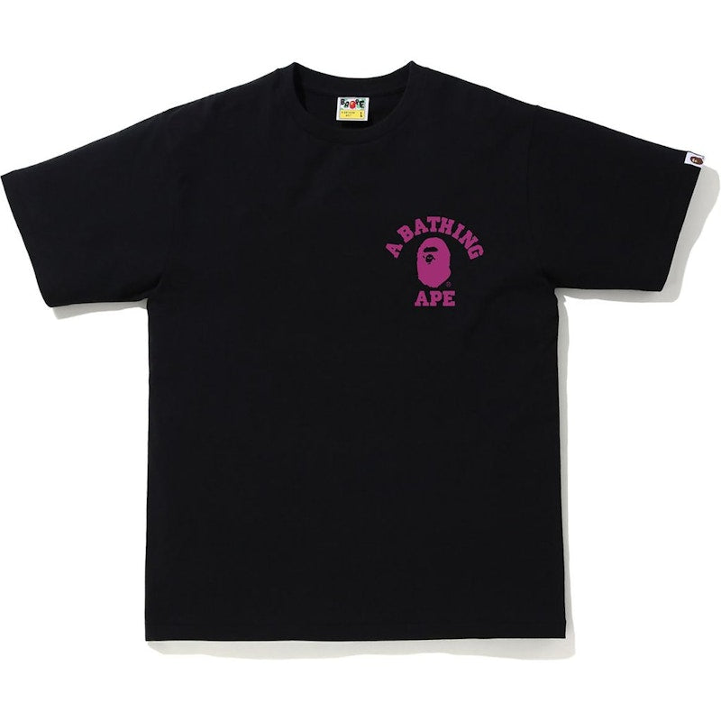 BAPE Color Camo College ATS Tee (FW20) Black/Purple