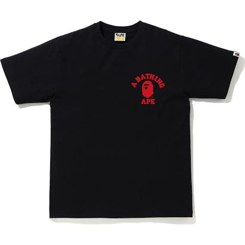 BAPE Color Camo College ATS Tee (FW20) Black/Red
