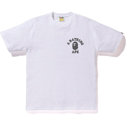 BAPE Color Camo College ATS Tee White/Black