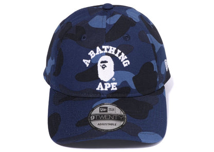 BAPE Color Camo College New Era 9Twenty Cap (FW22) Navy