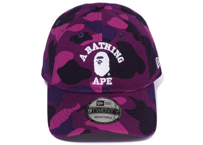 BAPE Color Camo College New Era 9Twenty Cap (FW22) Purple