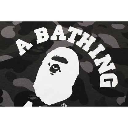 BAPE Color Camo College Tee Black