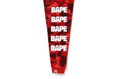 BAPE Color Camo Hunting L/S Tee Red