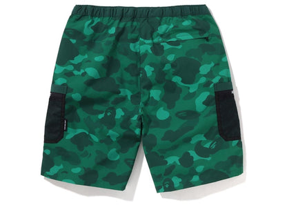 BAPE Color Camo Mesh Pocket Shorts (SS22) Green