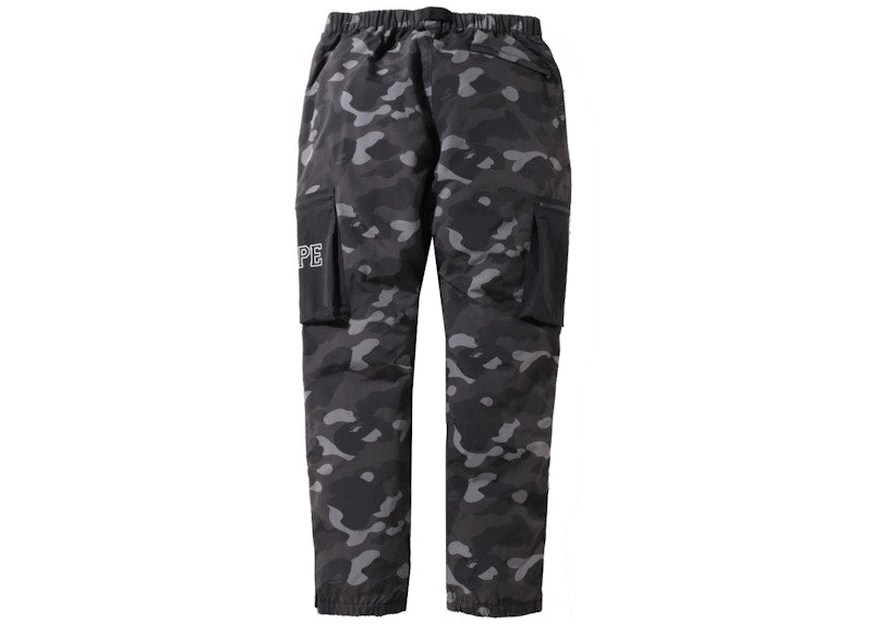 BAPE Color Camo Military Pants Black