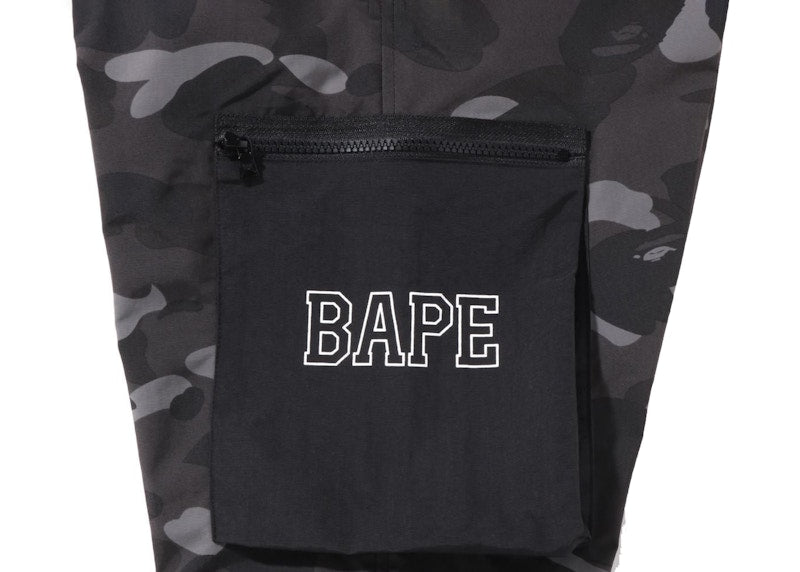 BAPE Color Camo Military Pants Black