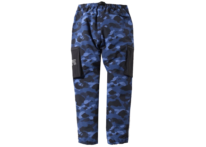 BAPE Color Camo Military Pants Navy